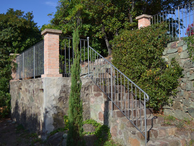 Rampe accès terrasse